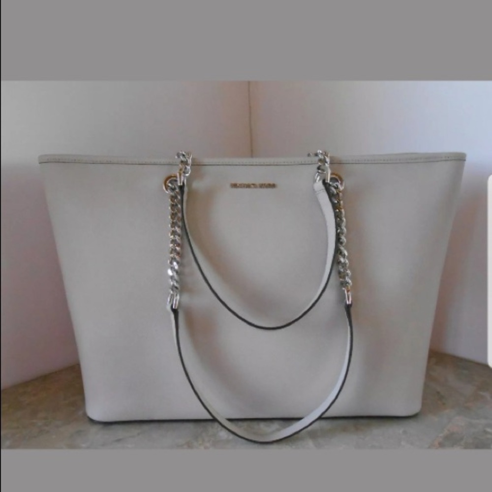 Michael Kors Jet Set cement Very large Tote